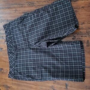 Fila Sport Men's Black Striped Golf Shorts Size 32